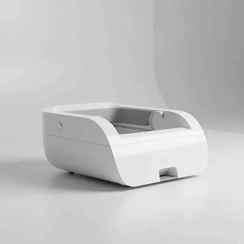 Purrfect Paws Automatic Litter Box with Trash Bag & Sand Mat - Effortless Clean-Up for Happy Cats - Happy Tails - paws & love