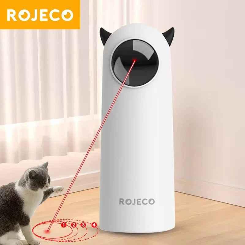 Automatic Cat Laser Toy - Smart LED - Happy Tails - paws & love