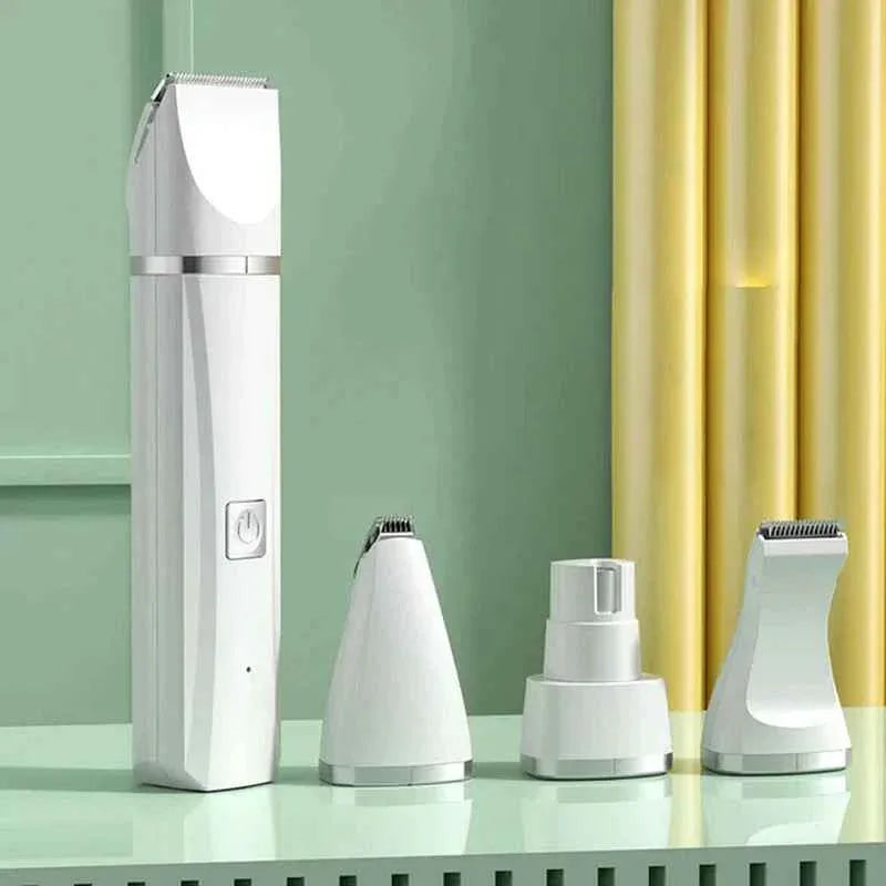 4-in-1 Pet Grooming Kit for Effortless Pet Care - Happy Tails