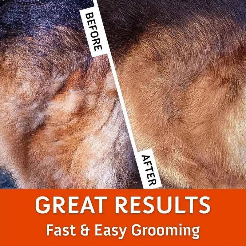 FurryFriends Knot-Free Grooming Comb - Happy Tails - paws & love