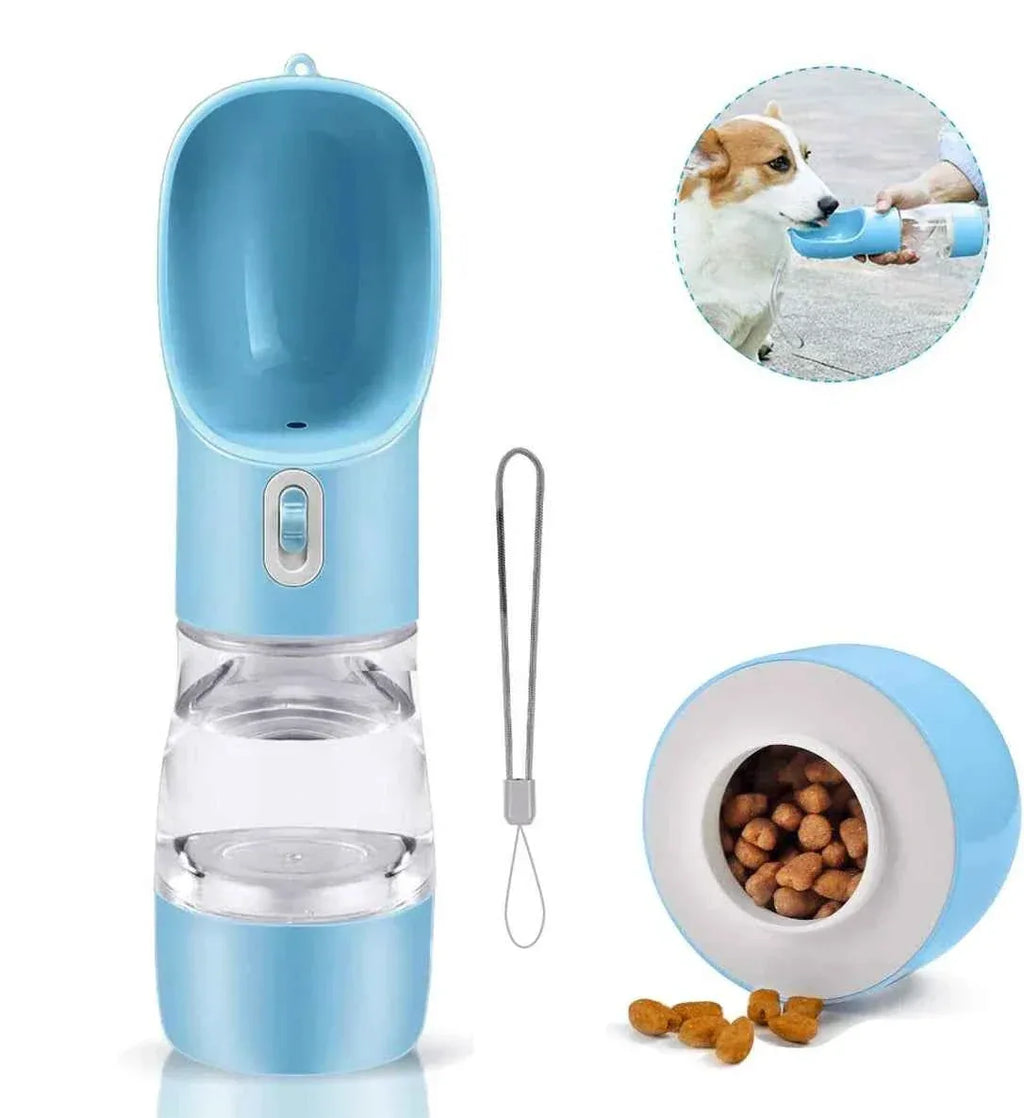 Portable Dog Water Bottle - Happy Tails - paws & love