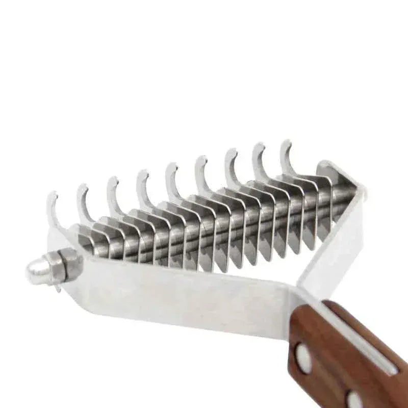 FurryFriends Knot-Free Grooming Comb - Happy Tails - paws & love