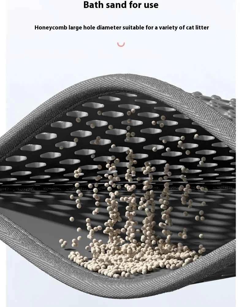 PawPal Large Cat Litter Mat - Happy Tails - paws & love