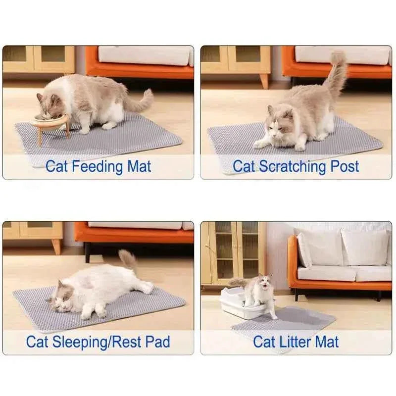 Litter Mat Non-Slip - Happy Tails - paws & love