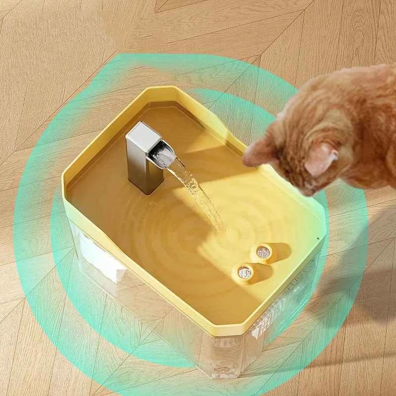 Automatic Water Fountain for Pets - Pet Water Dispenser with - Happy Tails - paws & love