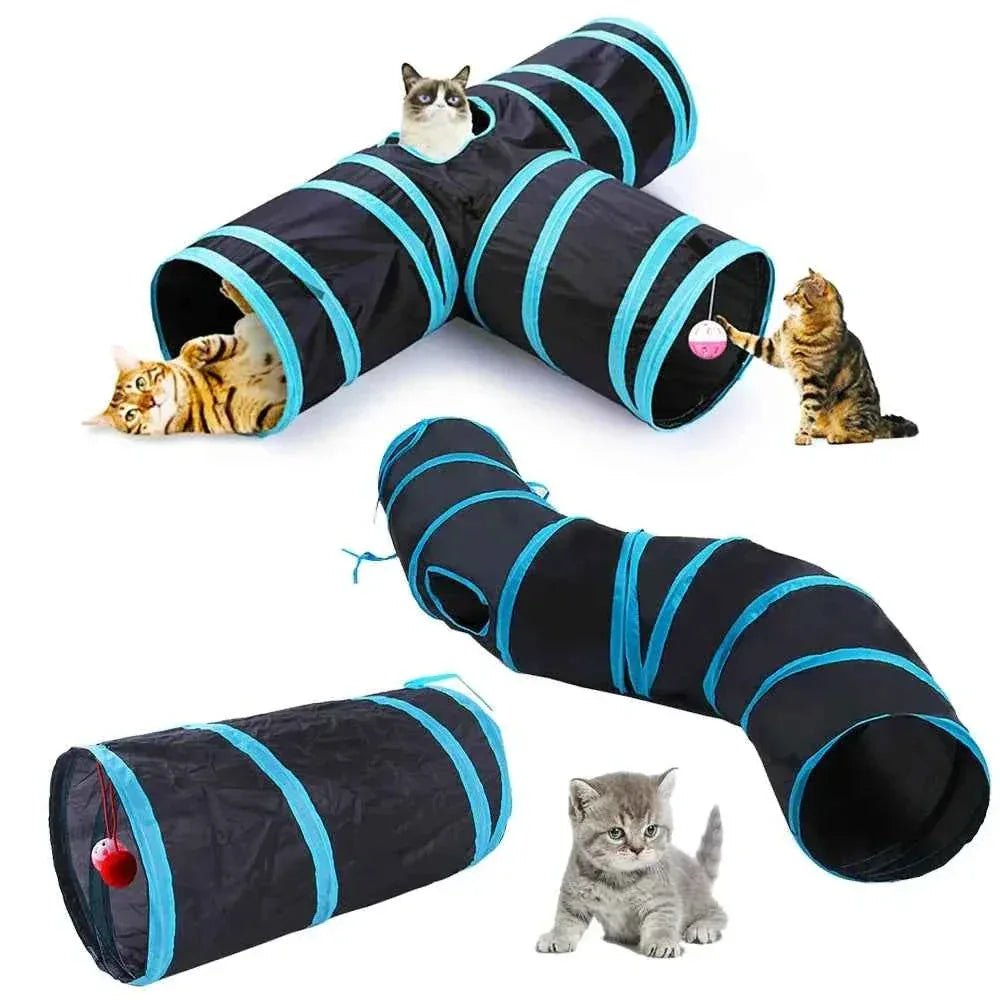 Collapsible Cat Tunnel - Happy Tails - paws & love
