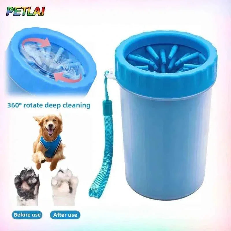 Dog Paw Cleaner Cup - Happy Tails - paws & love