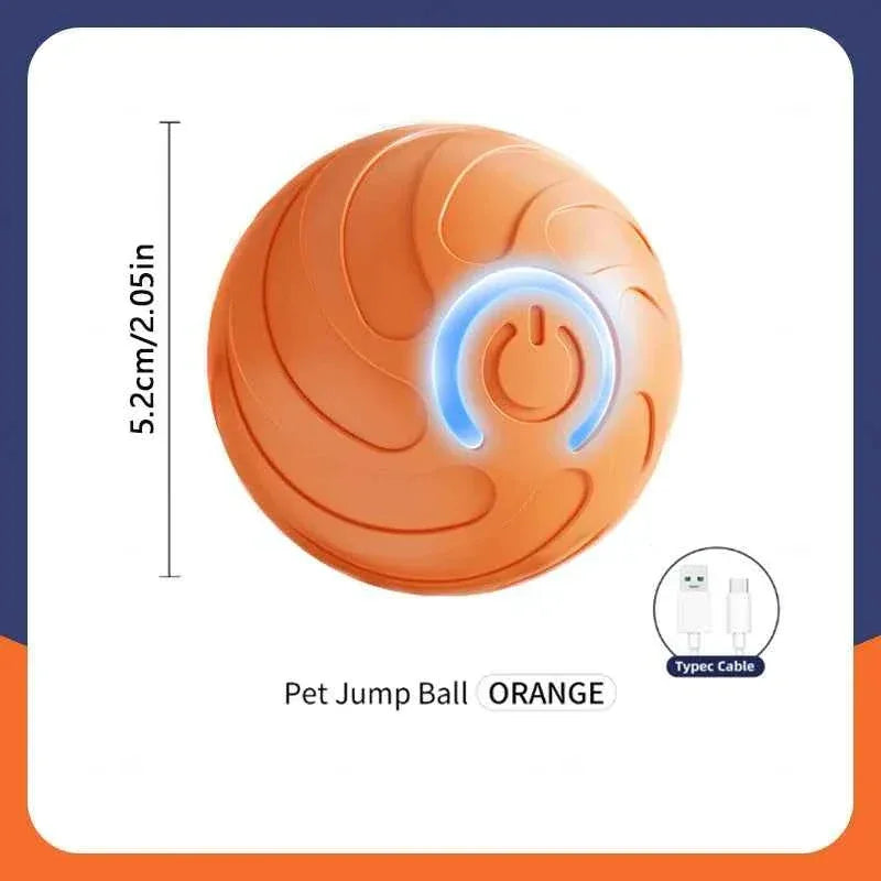 Smart Paws Interactive Dog & Cat Toy Ball - Happy Tails - paws & love