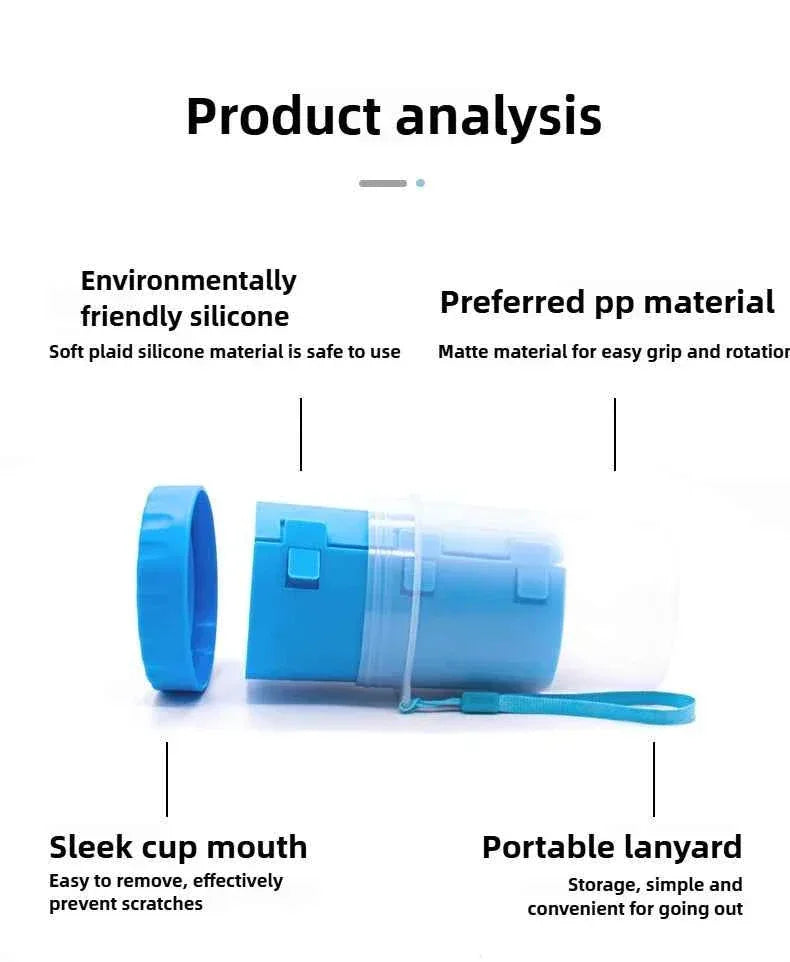 Dog Paw Cleaner Cup - Happy Tails - paws & love