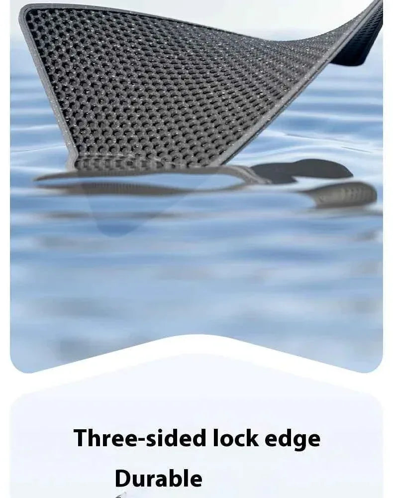 PawPal Large Cat Litter Mat - Happy Tails - paws & love