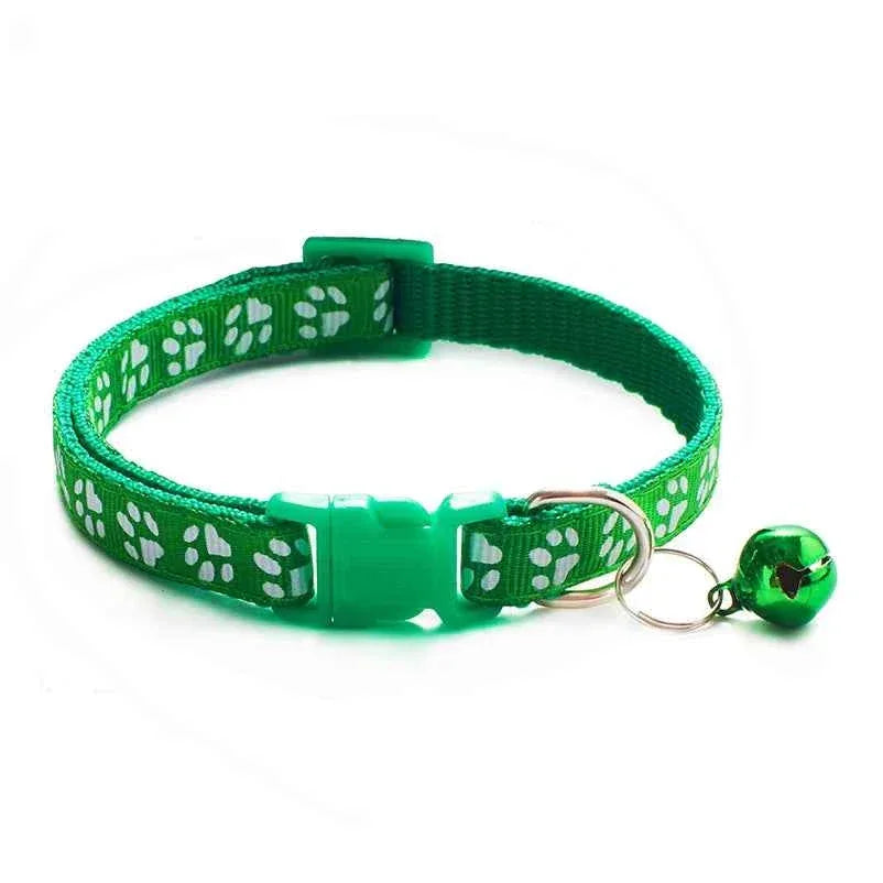 Colorful Cat Collar with Bell - Happy Tails - paws & love