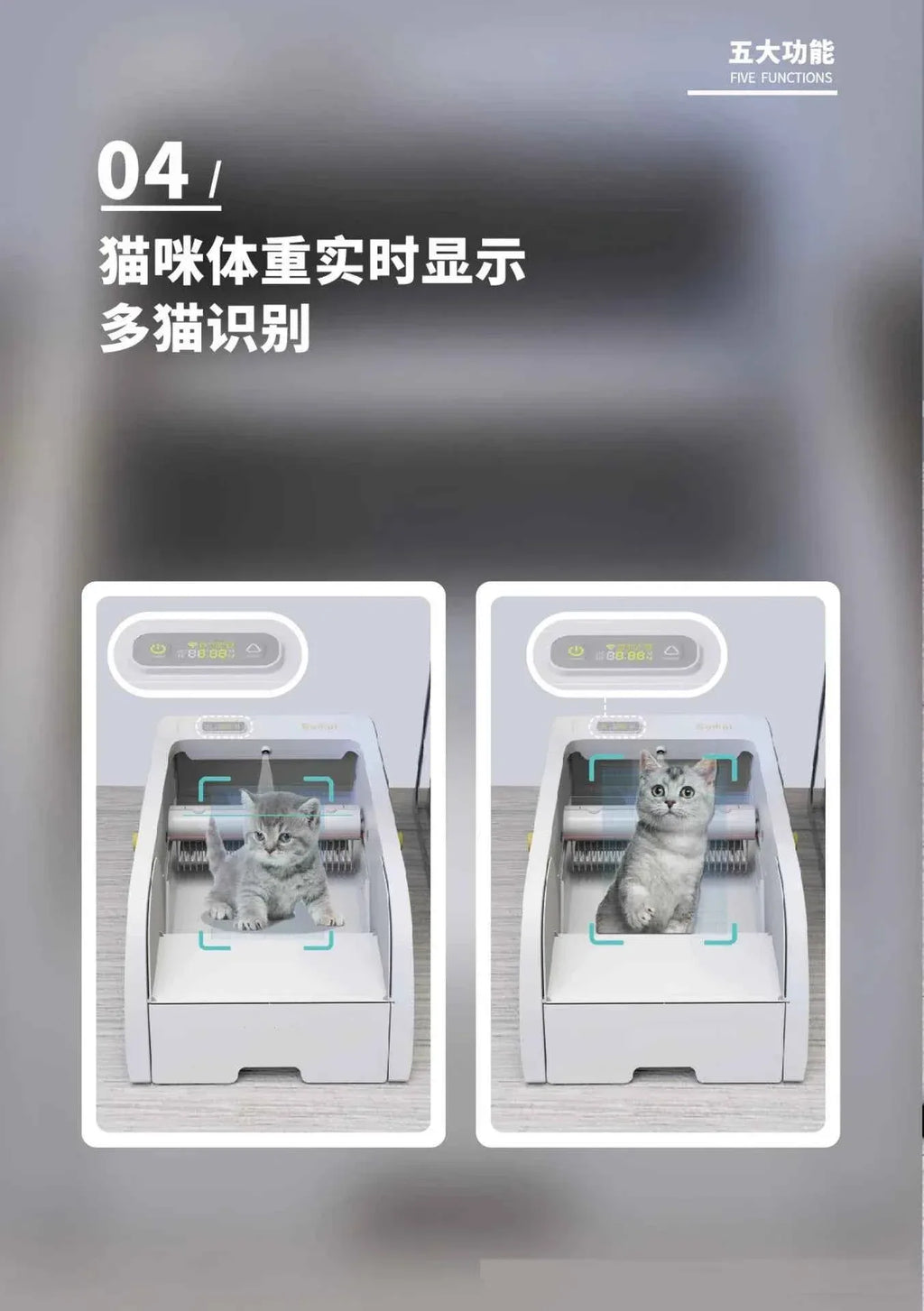 Smart Cat Litter Box with Automatic Self-Cleaning Cat Litter Box System for Hassle-Free Pet Care - Happy Tails - paws & love