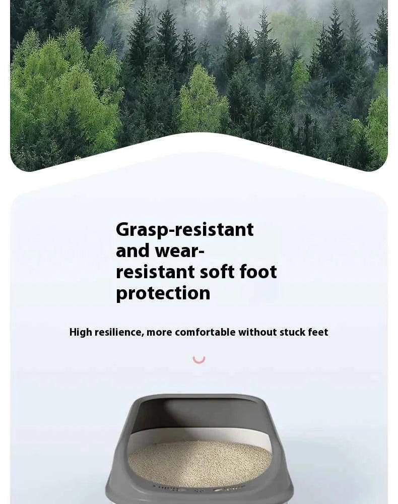 PawPal Large Cat Litter Mat - Happy Tails - paws & love