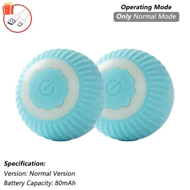 Feline Frenzy Interactive Cat Toy - Rechargeable Rolling Ball with Faux Tail for Ultimate Pet Training Fun - Happy Tails - paws & love