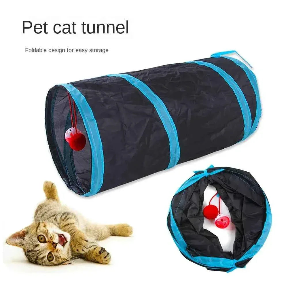 Collapsible Cat Tunnel - Happy Tails - paws & love