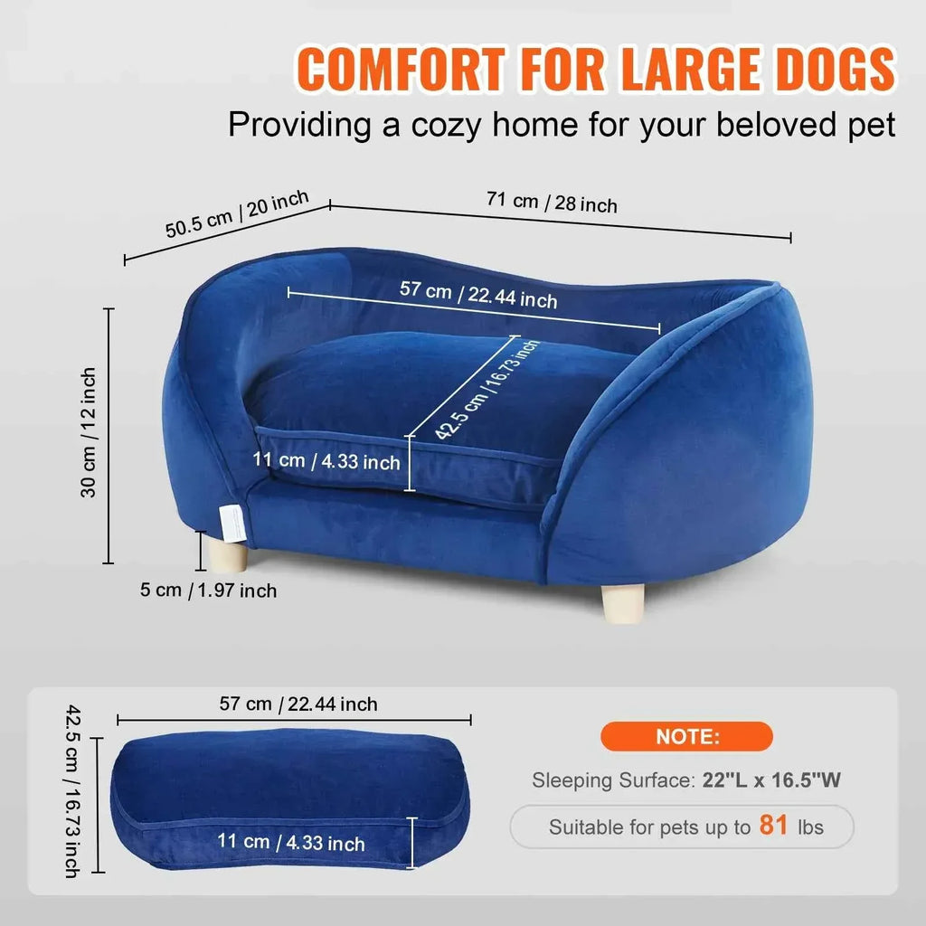 Medium Dog Sofa - Happy Tails - paws & love