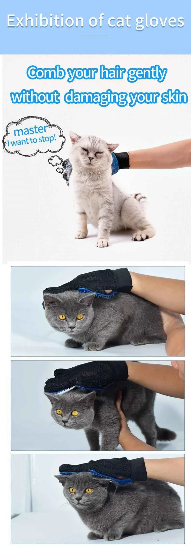 Silicone Pet Hair Removal - Happy Tails - paws & love