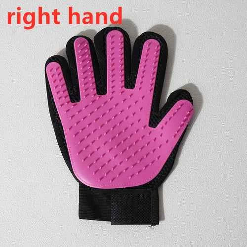 Pet Glove Cat Grooming Glove Cat Hair Deshedding Brush Gloves Dog Comb