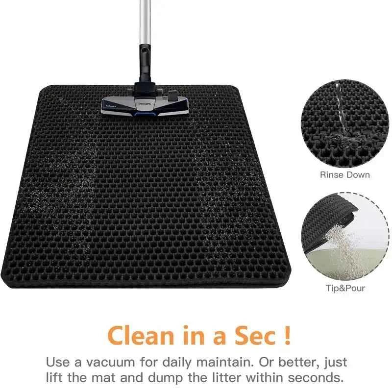 Litter Mat Non-Slip - Happy Tails - paws & love