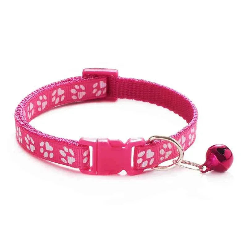 Colorful Cat Collar with Bell - Happy Tails - paws & love