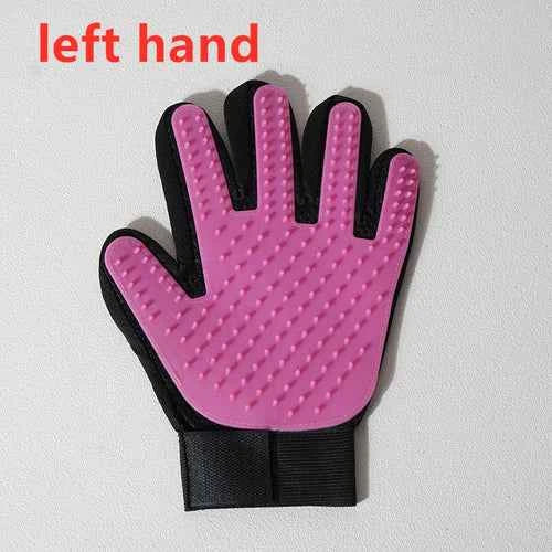Pet Glove Cat Grooming Glove Cat Hair Deshedding Brush Gloves Dog Comb