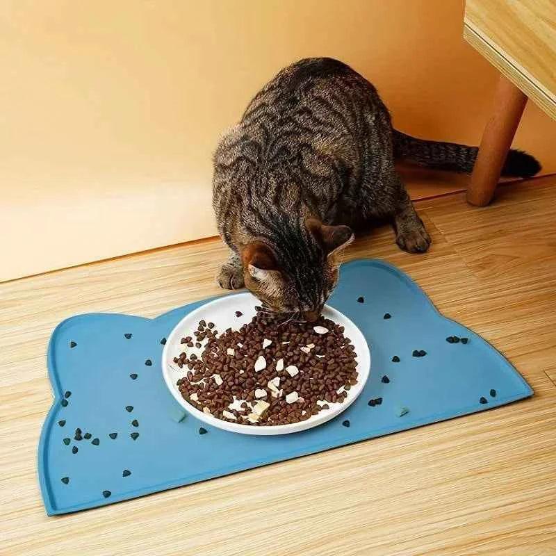 Pet Feeding Mat - Happy Tails - paws & love