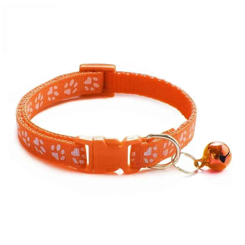 Colorful Cat Collar with Bell - Happy Tails - paws & love