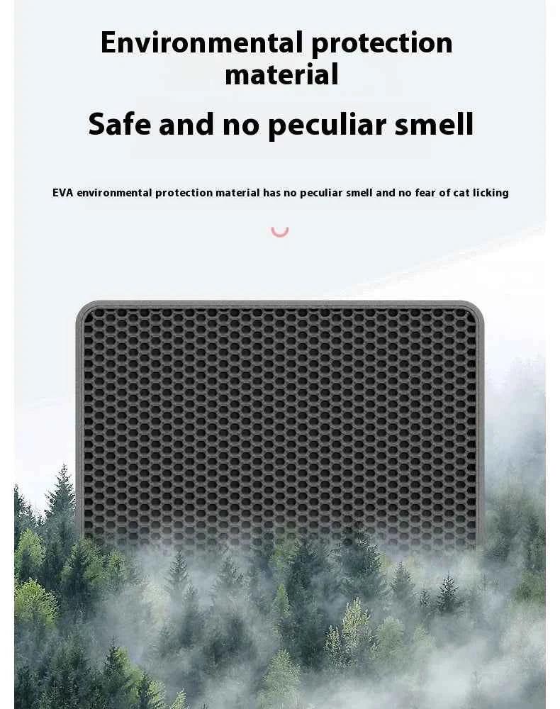 PawPal Large Cat Litter Mat - Happy Tails - paws & love