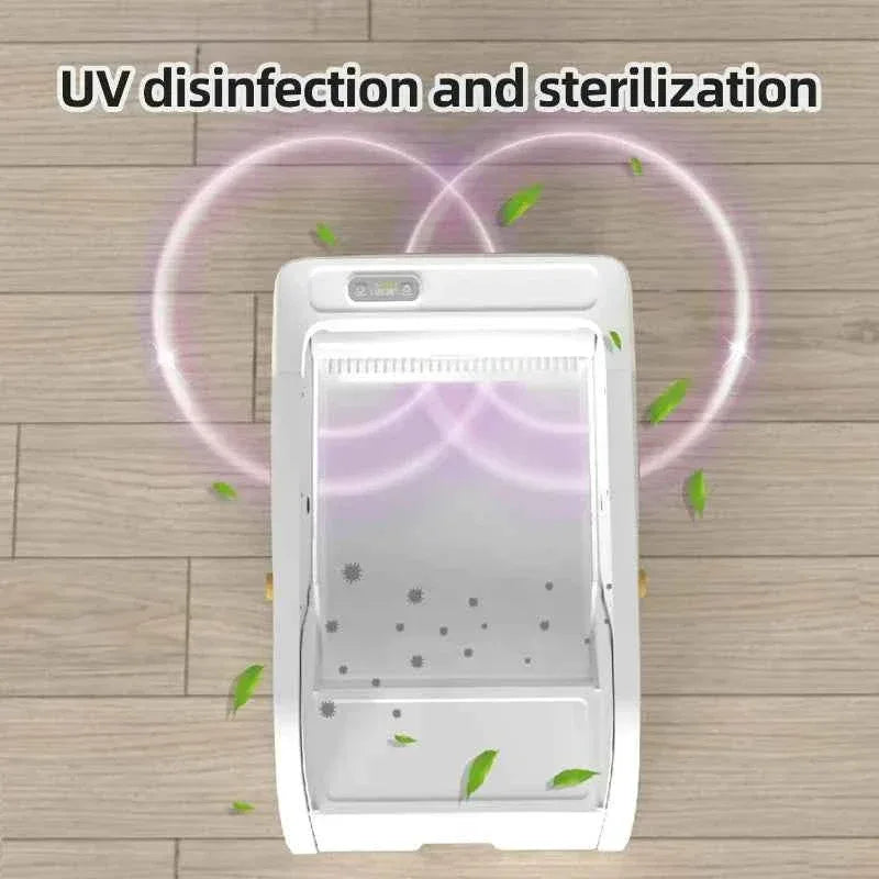 Purrfect Pet Smart Self-Cleaning Cat Litter Box - App-Controlled & Odor-Proof Design for Effortless Hygiene - Happy Tails - paws & love