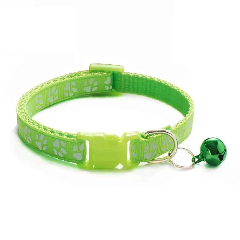 Colorful Cat Collar with Bell - Happy Tails - paws & love