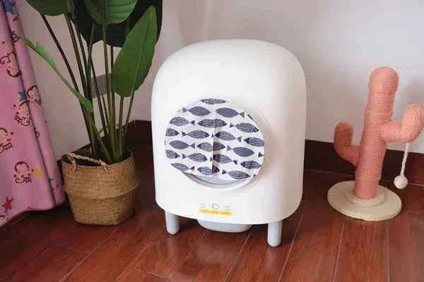 Petree Odor-Proof Cat Basin Curtain Set - 18 Stylish Designs for Automatic Litter Boxes - Happy Tails - paws & love