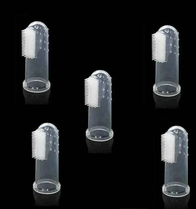 Toothbrush Set for Fresh Breath & Healthy Dogs - Essential Dog Toothbrush Set - Happy Tails - paws & love