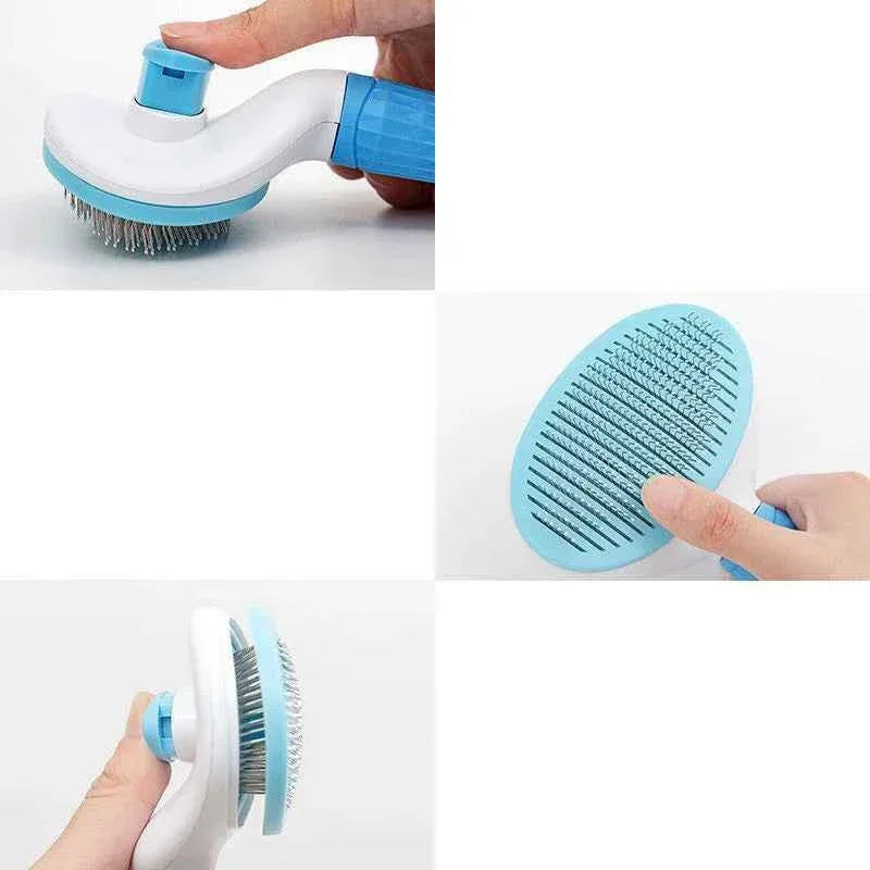 Pet Grooming Brush - Happy Tails - paws & love