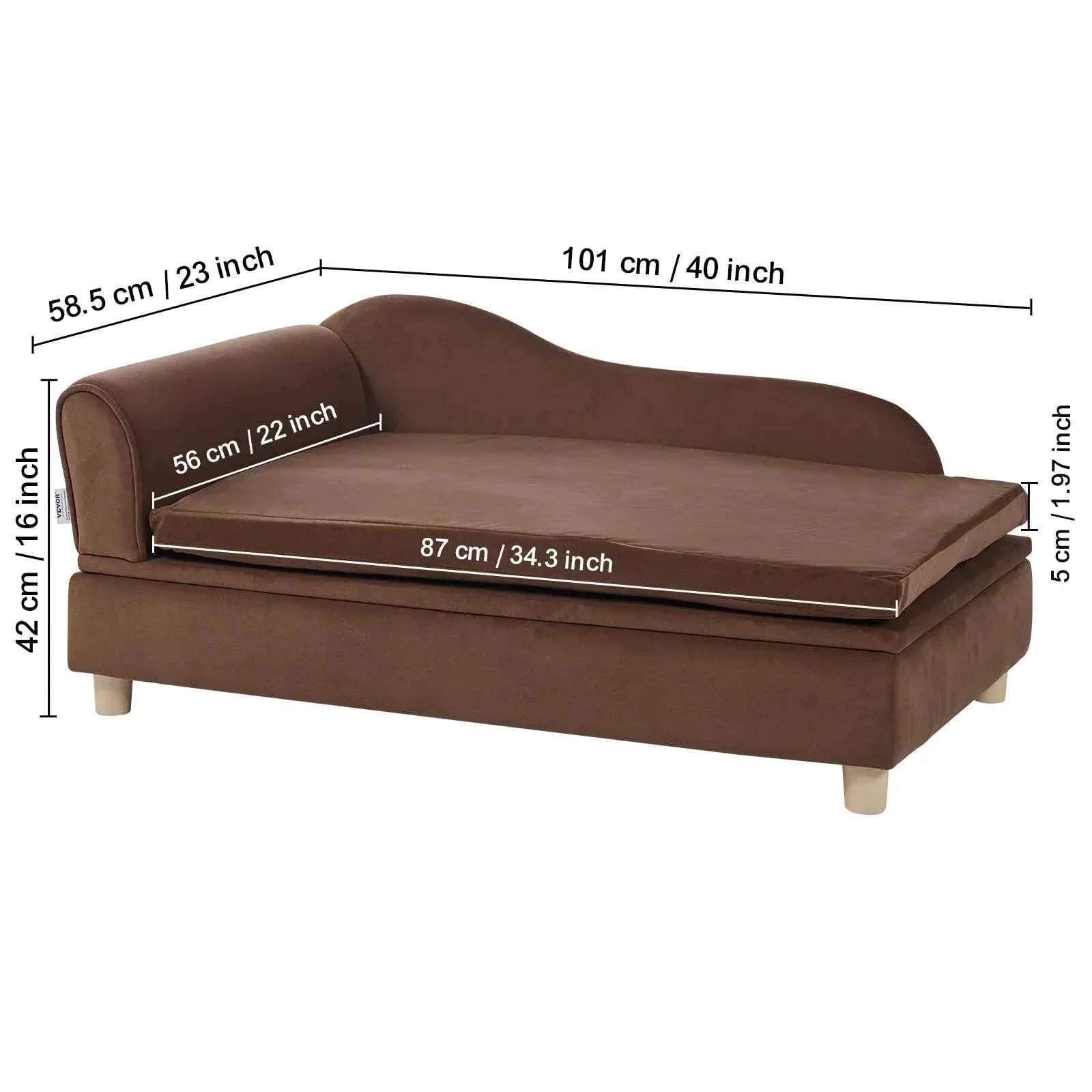 Medium Dog Sofa - Happy Tails - paws & love