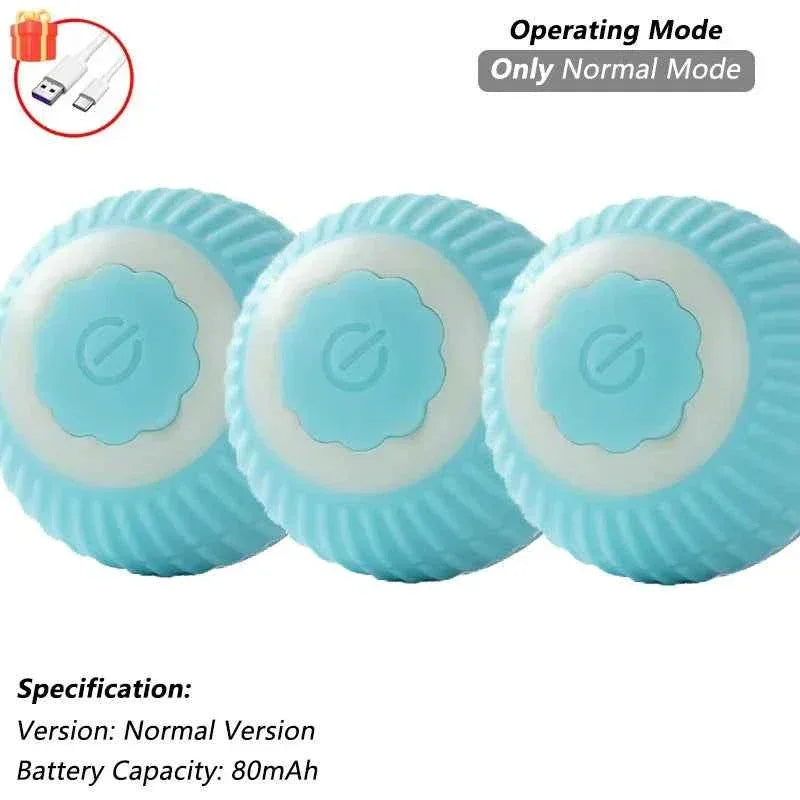 Feline Frenzy Interactive Cat Toy - Rechargeable Rolling Ball with Faux Tail for Ultimate Pet Training Fun - Happy Tails - paws & love