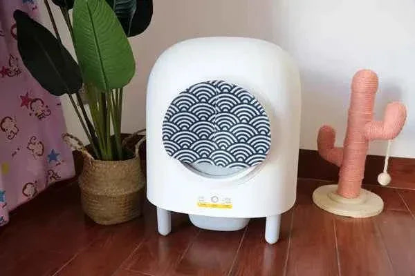 Petree Odor-Proof Cat Basin Curtain Set - 18 Stylish Designs for Automatic Litter Boxes - Happy Tails - paws & love