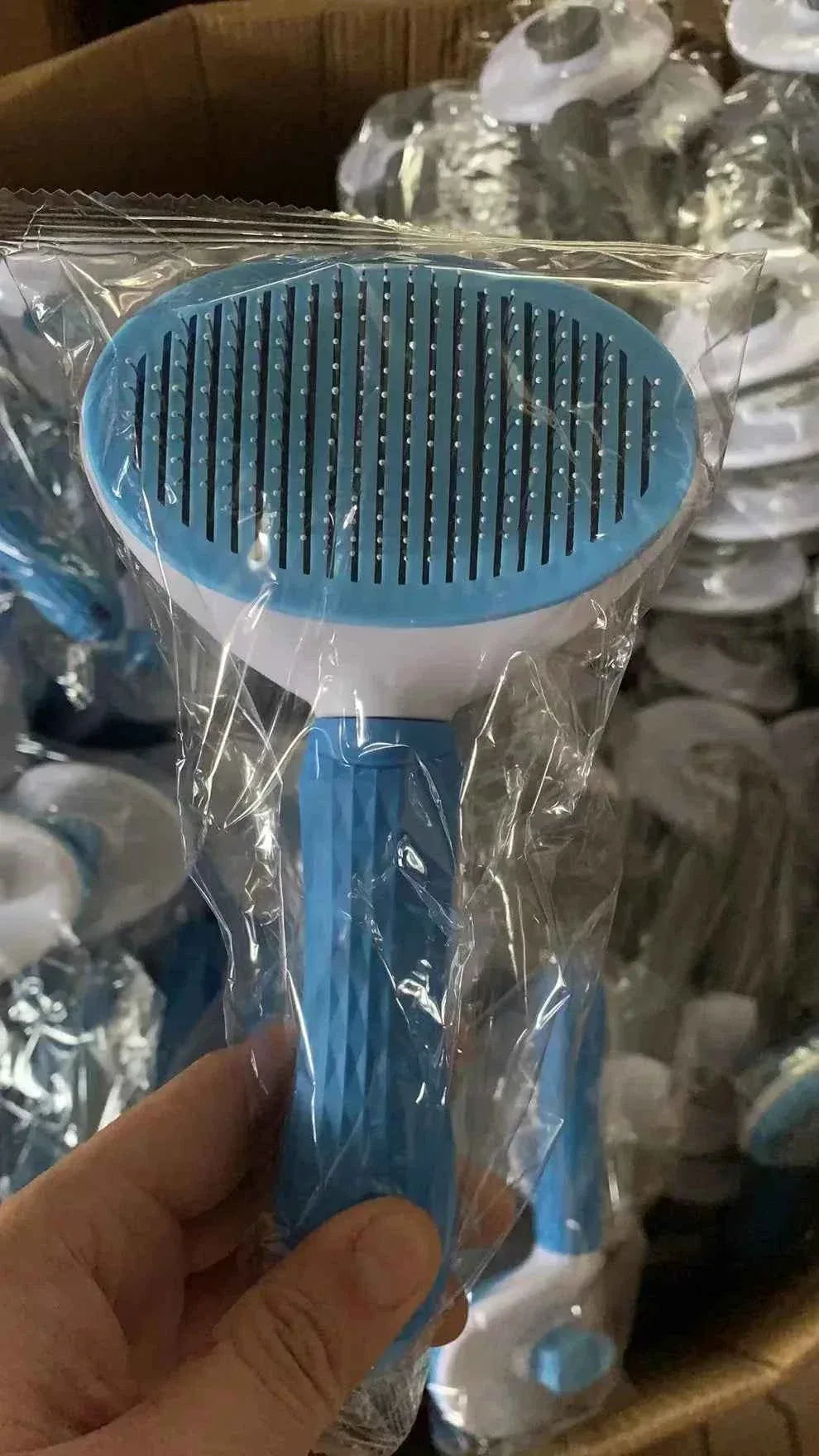 Pet Grooming Brush - Happy Tails - paws & love