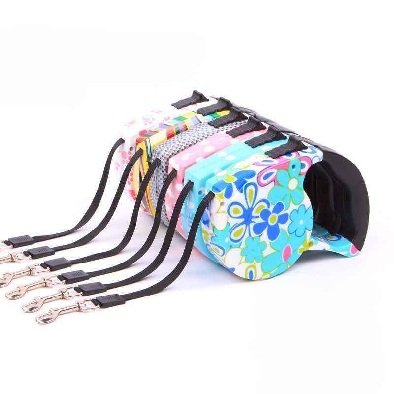 PawPal 5M Retractable Dog Leash for Small Dogs - Automatic & Flexible Design - Happy Tails - paws & love