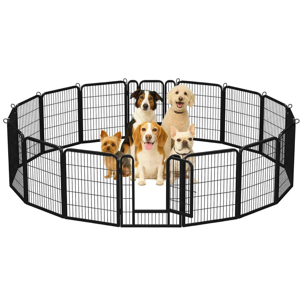 Foldable Dog Playpen with Door - Happy Tails - paws & love