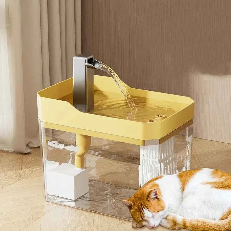 Automatic Water Fountain for Pets - Pet Water Dispenser with - Happy Tails - paws & love