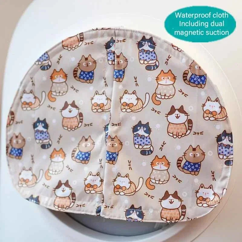 Petree Cat Basin Door Curtain - Odor-Proof & Dust-Proof Design, 6 Stylish Options for Your Automatic Litter Box - Happy Tails - paws & love