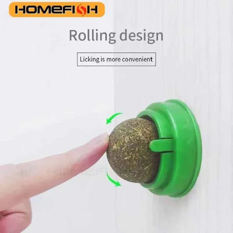 Natural Catnip Scratcher Ball - Happy Tails - paws & love