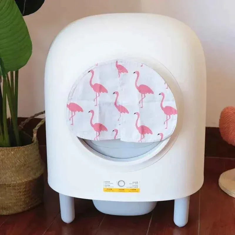 Petree Odor-Proof Cat Basin Curtain Set - 18 Stylish Designs for Automatic Litter Boxes - Happy Tails - paws & love