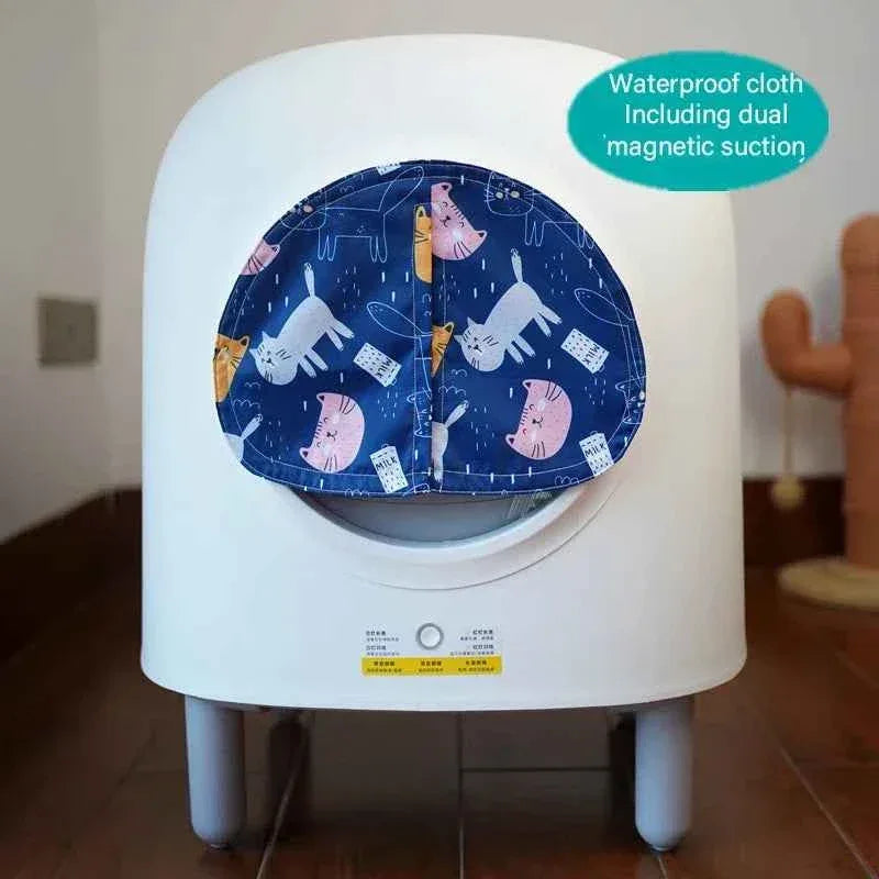 Petree Cat Basin Door Curtain - Odor-Proof & Dust-Proof Design, 6 Stylish Options for Your Automatic Litter Box - Happy Tails - paws & love