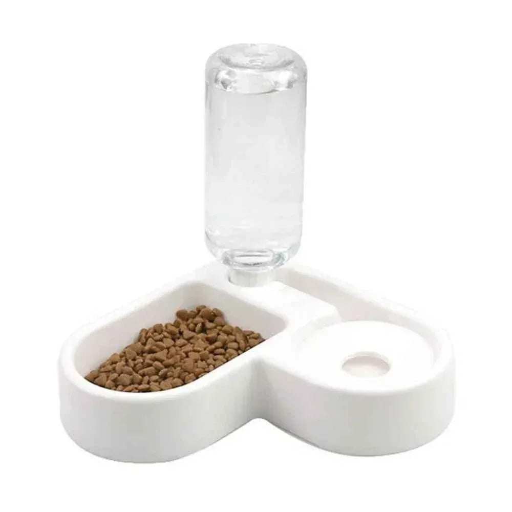 PawPerfect Automatic Pet Feeder - 500ml Portable Bowl for Cats & Dogs, Perfect for Living Room & Bedroom Use - Happy Tails - paws & love