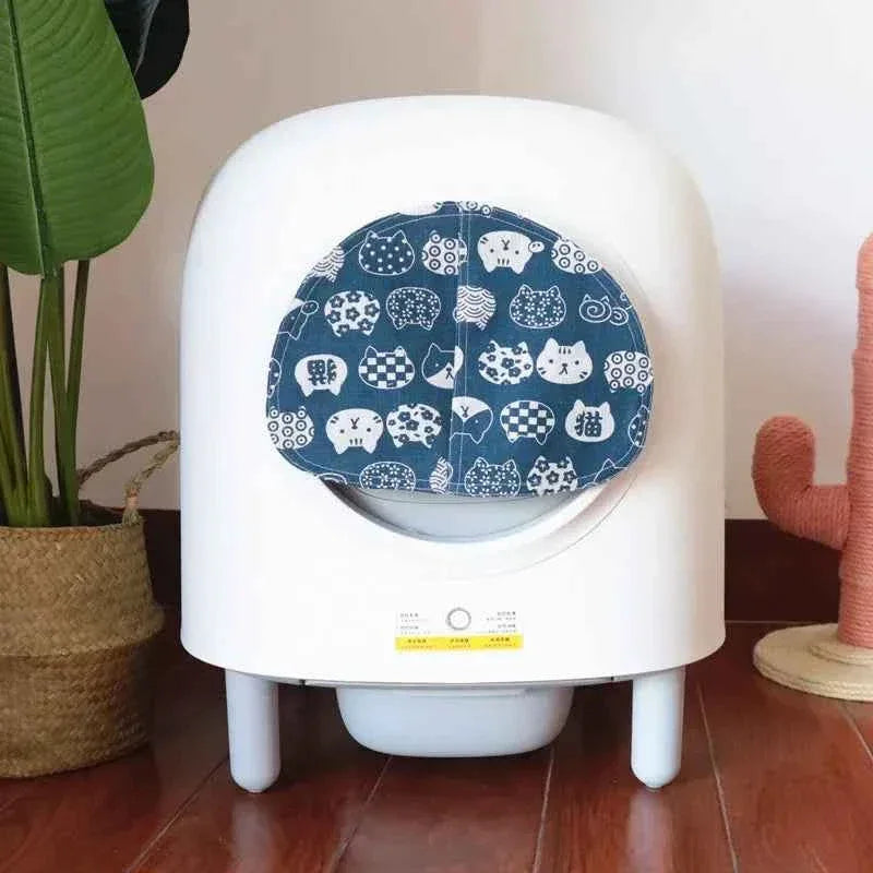 Petree Odor-Proof Cat Basin Curtain Set - 18 Stylish Designs for Automatic Litter Boxes - Happy Tails - paws & love