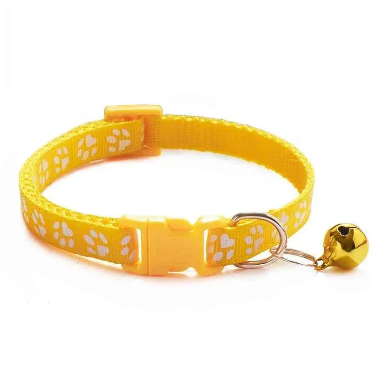 Colorful Cat Collar with Bell - Happy Tails - paws & love
