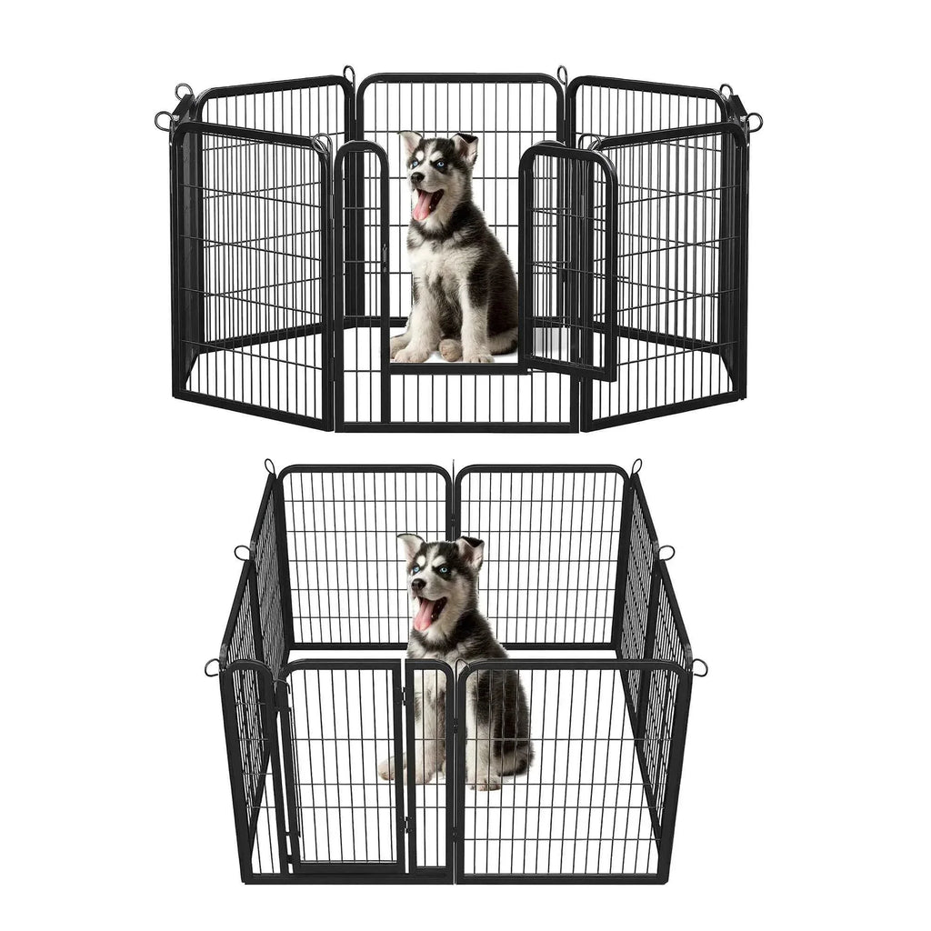 Foldable Dog Playpen with Door - Happy Tails - paws & love