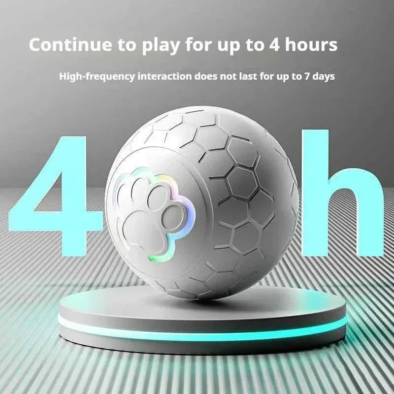 Smart Dog Toy Ball - Xiaomi Smart Dog Toy Ball USB Rechargeable Interactive Bouncing Ball with RGB Lights for Endless Fun - Happy Tails - paws & love