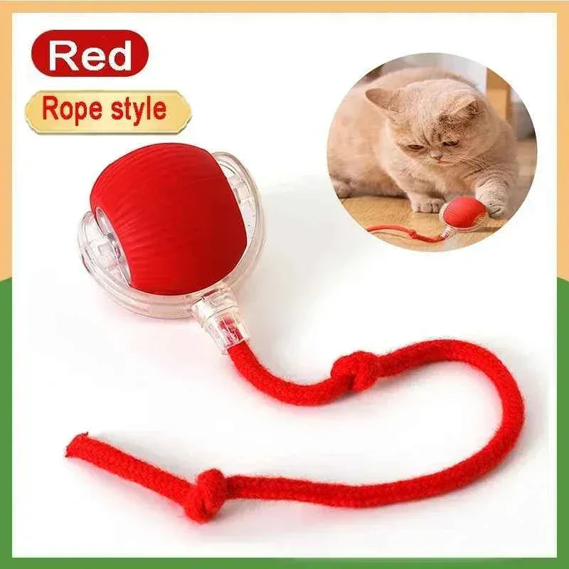 PawPal Automatic Rolling Ball Toy - Rechargeable Interactive Toy for Cats & Dogs - Happy Tails - paws & love